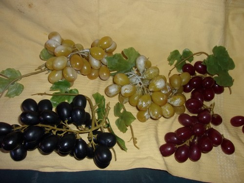 Vintage grape clusters - vintage,